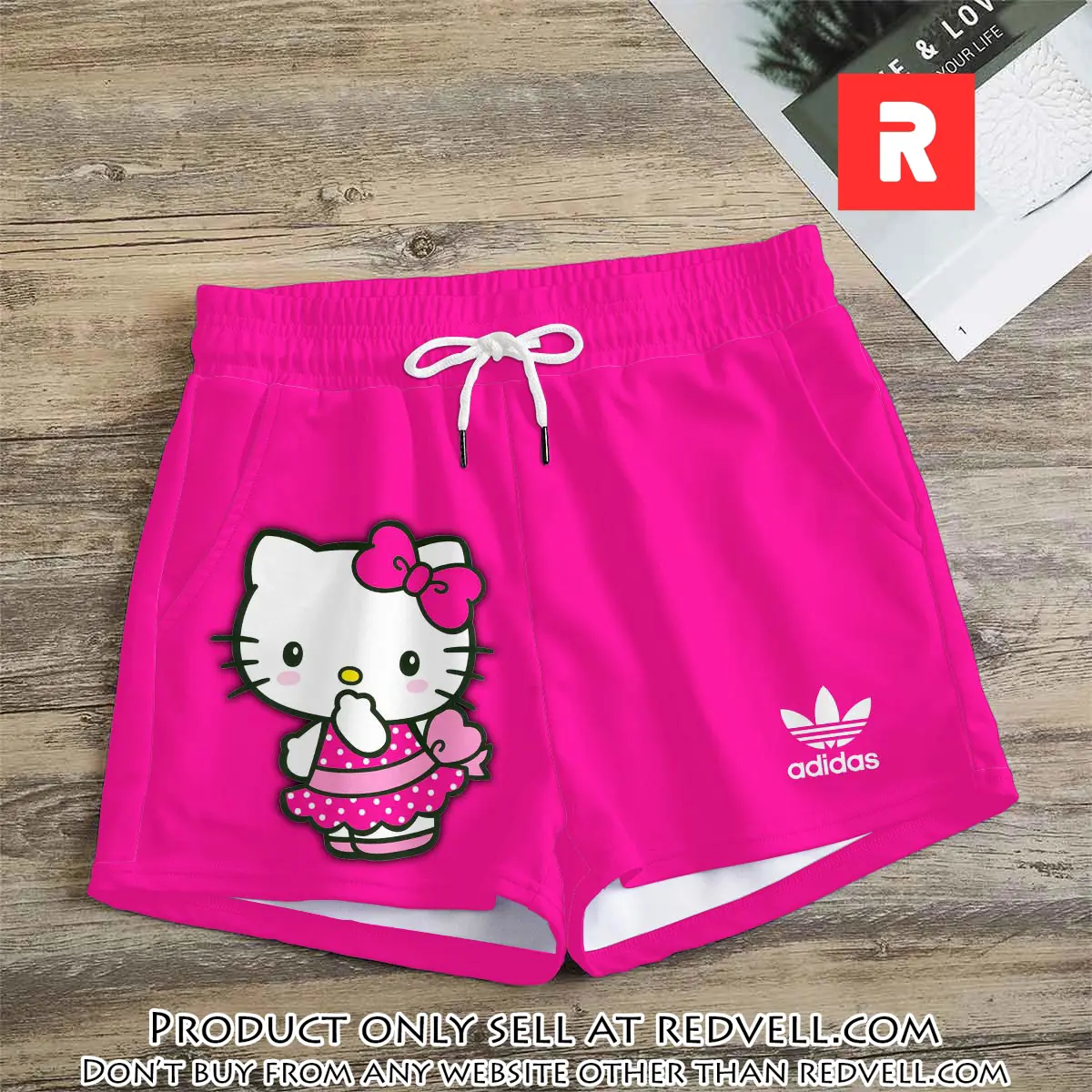 Premium hello kitty in adidas women shorts lady beach shorts wms1080 rv5555163